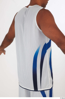  Tiago basketball clothing dressed sports upper body white tank top 0006.jpg